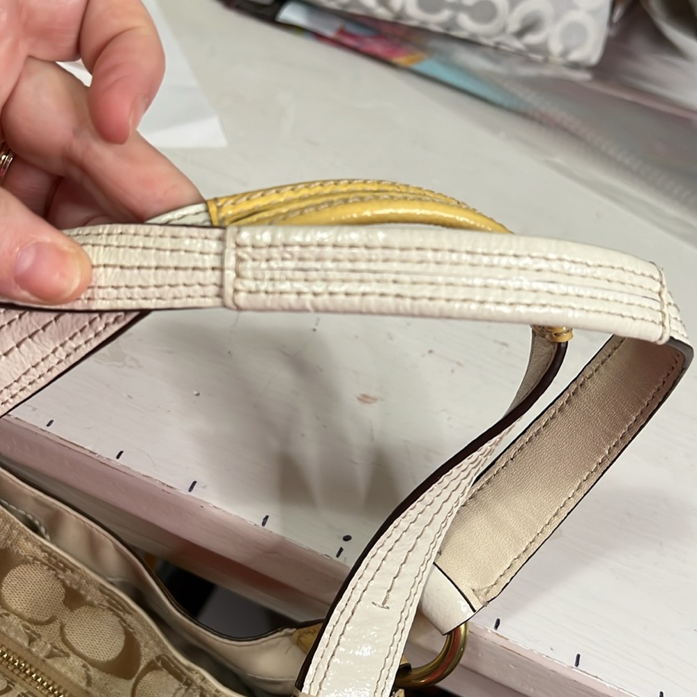 Vintage 2000s Coach Patchwork Hobo - image 6